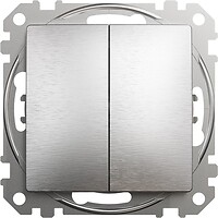 Фото Schneider Electric Выключатель Sedna Elements двухклавишный (SDD170108)