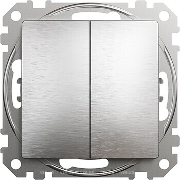 Фото Schneider Electric Выключатель Sedna Elements двухклавишный (SDD170108)