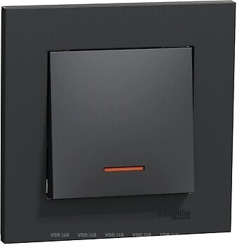 Фото Schneider Electric Выключатель Miluz ED одноклавишный (WDE014S26)