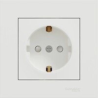 Фото Schneider Electric Розетка Miluz ED (WDE012P01)