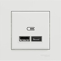 Фото Schneider Electric Розетка Miluz ED (WDE012U00)