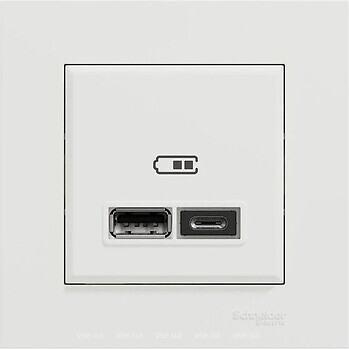 Фото Schneider Electric Розетка Miluz ED (WDE012U00)