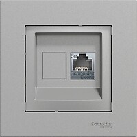 Фото Schneider Electric Розетка Miluz ED компьютерная (WDE013T03)