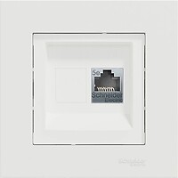 Фото Schneider Electric Розетка Miluz ED компьютерная (WDE012T03)