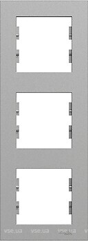 Фото Schneider Electric Рамка Miluz ED трехпостовая вертикальная (WDE013A13)