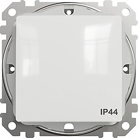 Фото Schneider Electric Выключатель Sedna Design & Elements одноклавишный (SDD211101)
