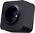 Фото Videx Розетка Binera одинарная (VF-BNS21G-BG/27075)