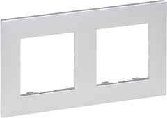 Фото Legrand Рамка Niloe Step двухпостовая (863392)