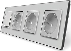 Фото Livolo Выключатель (VL-C7K1/FCTC16A/FCTC16A/FCTC16A-8IP)