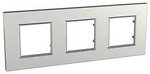 Фото Schneider Рамка Unica Quadro MGU6.706.55 трехпостовая
