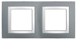 Фото Schneider Рамка Unica MGU2.004.858 двухпостовая