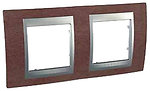 Фото Schneider Рамка Unica MGU66.004.0M4 двухпостовая горизонтальная