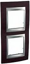 Фото Schneider Рамка Unica MGU66.004V.0M3 двухпостовая вертикальная
