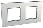 Фото Schneider Рамка Unica Quadro MGU6.704.55 двухпостовая