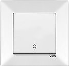 Фото Viko Выключатель Meridian 90970004-WH одноклавишный проходной