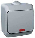 Фото Schneider Выключатель Cedar Plus WDE000614 одноклавишный с подсветкой