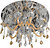 Фото Brille BCL-354S/8*E14+12*1W LED Cog+Cl L38-060