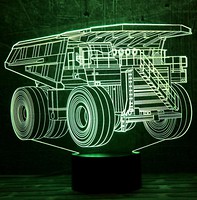 Фото 3D Toys Lamp Автомобиль 16