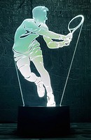 Фото 3D Toys Lamp Теннисист
