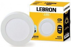 Фото Lebron L-PRS-2465 24W 6500K 1680Lm (12-10-80)