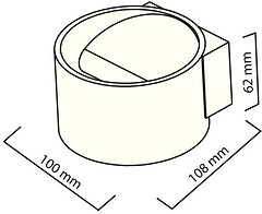 Фото Horoz Electric Sisam 8W черный (029-006-0008-020)