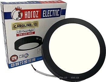 Фото Horoz Electric Caroline-12 12W 4200K 016-025-0012-050