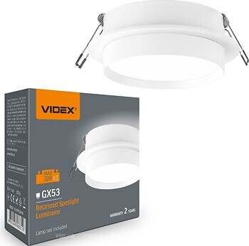 Фото Videx GX53 White (VL-SPF33R-W)
