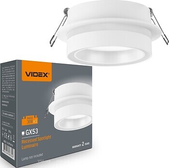 Фото Videx GX53 White (VL-SPF34R-W)