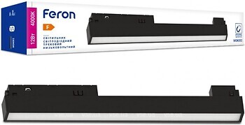 Фото Feron MGN302 12W 4000K черный (41938)