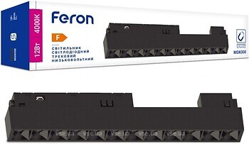 Фото Feron MGN300 12W 4000K черный (41929)