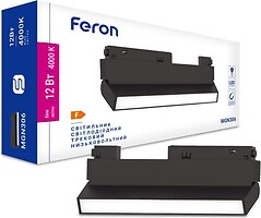 Фото Feron MGN306 12W 4000K черный (40263)