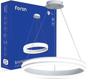 Фото Feron AL6610 Shine Levitstion 50W 4000K белый (40285)