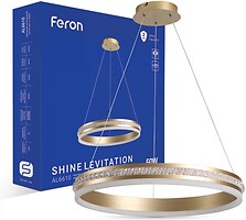 Фото Feron AL6610 Shine Levitstion 50W 4000K золото (40284)