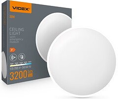 Фото Videx 20W 5000K 220V (VL-CLR-EM300-2)