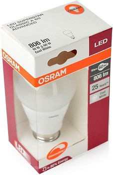 Фото Osram LED SuperStar Classic Advanced A60 10W E27 4000K FR