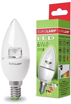 Фото Eurolamp Candle 6W 4000K E14 (LED-CL-06144(D))