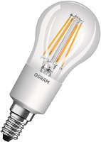 Фото Osram LED Retrofit Filament Classic P40 4.5W/827 E14 CL (4052899961845)