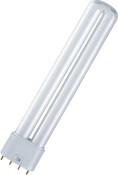 Фото Osram Dulux L Blue UVA 18W/78 2G11 (4008321198990)