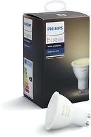 Фото Philips Hue 5.5W GU10 White Ambiance Single Bulb (8718696598283)