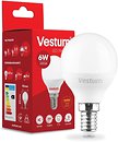 Фото Vestum Led G45 6W 3000K 220V E14 (1-VS-1204)