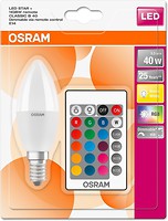 Фото Osram LED Star Classic B40 5.5W 2700K E14 RGBW (4058075144309)