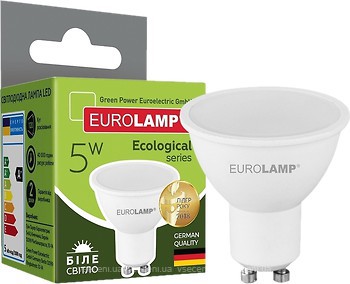 Фото Eurolamp LED EKO MR16 5W 4000K GU10 (LED-SMD-05104(P))