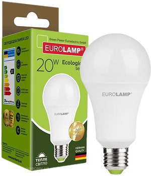 Фото Eurolamp LED EKO A75 20W 3000K E27 (LED-A75-20272(P))