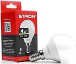 Фото Etron led G45 4W 3000K E14 (1-ELP-051)