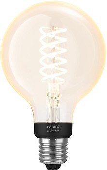Фото Philips Hue G93 7W E27 White Single Filament Bulb (8718699688882)