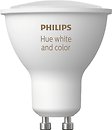 Фото Philips Hue 5.7W GU10 White and Color Ambiance Single Bulb (8718699628659)