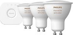 Фото Philips Hue 5.7W GU10 White and Color Ambiance Starter Kit (8718699629274)