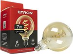Фото Etron led filament vintage G125 7W 2700K E27 Gold (1-EFP-166)