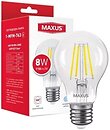 Фото Maxus A60 FM 8W 4100K 220V E27 Clear (1-MFM-763)