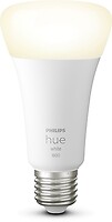 Фото Philips Hue A67 15.5W E27 White Single Bulb (929002334903)